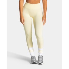 Teveo Butter Yellow Lift Leggings - Yüksek Bel Şekillendirici Performans Taytı