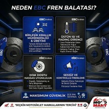 Yamaha mt 25 Arka Fren Balatası EBC-T03105