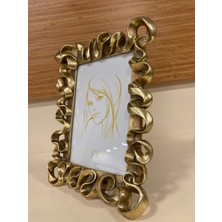 Plus Home Resim Çerçevesi Volanlı Model 13X18 Renk Antik Altın