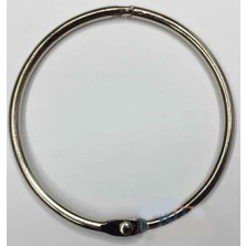 MiraLive Kilitli Yuvarlak Halka, 5cm - 1 Adet