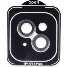 Uravas Store Iphone 14 Pvd Metal Kamera Lens - Siyah