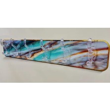 Uravas Store Mermer Desenli Yapışkanlı Askılık