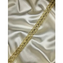 Ezel-In Tekstil Aksesuarları, Dekoratif Simli Şerit, 10 Metre, KOD-342