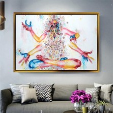 Giyense Altın Çerçeveli Dekoratif Tablo NYY1936