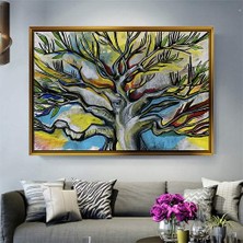 Giyense Altın Çerçeveli Dekoratif Tablo NYY600