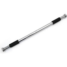 Uzun Barfiks Çubuğu 80-130 cm Çift Süngerli Ayarlanabilir Barfiks Çekme Deri Barfiks Aleti