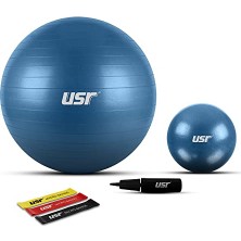 Usr 20+55 cm Pilates Topu + Pompası + 3 Cro Bant