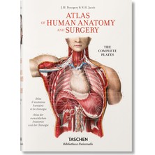 Taschen Jean Marc Bourgery. Atlas Of Human Anatomy And Surgery (Bibliotheca Universalis) Hardcover