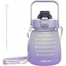 HDY Store Valletta Lusca 1,3 Lt BPA İçermeyen Motivasyonel Su Matarası, Soğuk Muhafaza Süresi 12 Saat