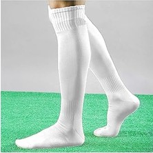 Yetişkin Futbolcu Tozluk Futbol Maç Çp Beyaz Stant Beden