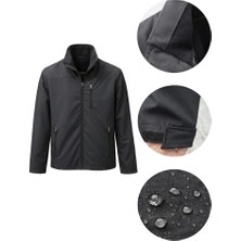 Erkek Su Iticili Rüzgar Gecirmez Mevsimlik Mont