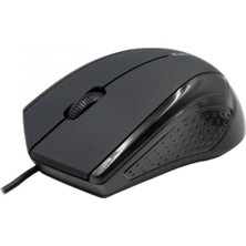 MiraLive Siyah USB Kablolu 3D Optik Mouse