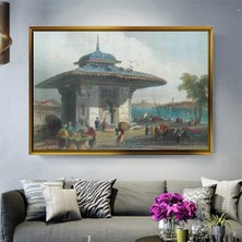 Giyense Altın Çerçeveli Dekoratif Tablo NYY1293