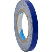Yapışkanlı N Bisiklet Motosiklet Araba Jant Bandı 7 mm x 7 Metre Mavi Reflektif Parlayan Bant