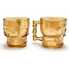 Marsilyan 2'li Cam Kurukafa Kupa Bardak Seti ALK2150