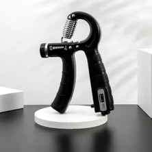 El Yayı Ayarlanabili Sayaçlı 5-60  Dirençli Bilek ve Ön Kol Güçlendirici Egzersiz Aleti Ergonok Tasarımlı Kavrama Geliştirici Spor Ekipmanı (Rantili)