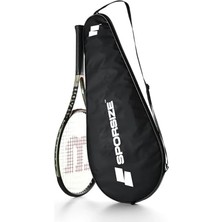 Sporsize Tennis Racket Cover Tenis Raketi Kılıfı Çantası (Siyah)