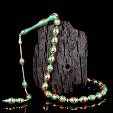 İskender Tesbih Amedspor Motifli Koleksiyonluk Altın Tesbih