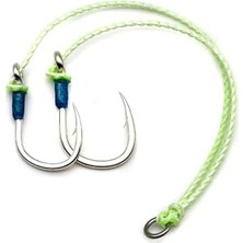 Xipi Evo Silikon Kalamar 170MM Çiftli Asist Iğne 1 Adet/paket