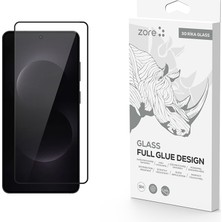 ZM Store Galaxy S26 Ultra Uyumlu 9h Premium Kenaraları Siyah Rika Serisi Cam Ekran Koruyucu