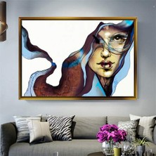 Giyense Altın Çerçeveli Dekoratif Tablo NYY1555