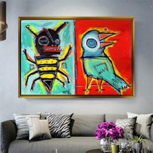 Giyense Altın Çerçeveli Dekoratif Tablo NYY1288