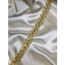 Ezel-In Tekstil Aksesuarları ,dekoratif Simli Şerit, 1 Metre, KOD-342