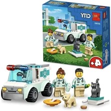 Esranın Dünyası Veteriner Kurtarma Aracı Yapım Seti (58 Parça)