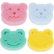 Esranın Dünyası Pratik Kullanım Için 4 Adet Bebek Banyo Süngeri