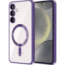 Raftan Topla Samsung Galaxy A26 Kross Magneticsafe Kapak - Mor