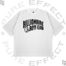 Pure Effect Unisex Oversize Bıllıoner Boys Club Standart Baskılı Boxy Fit Kalın Kumaşlı T-Shirt