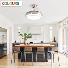 Colours Stars Vega 36 Inch Tavan Vantilatörü Dc Motorled Aydınlatma