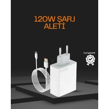 Aydogan's 120 Watt Type C Şarj Başlığı Poco X3 X4 X5 Pro Uyumlu