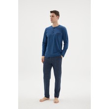 Kly Midi Yaka Pijama Takımı 26108