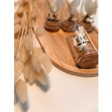 Çiçekli Fanus Hediyelik 10 Adet