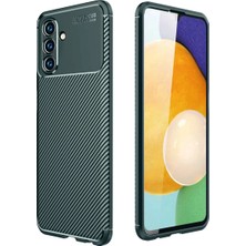 Raftan Topla Samsung Galaxy A36 Kılıf Auto Focus Karbon Kapak - Koyu Yeşil