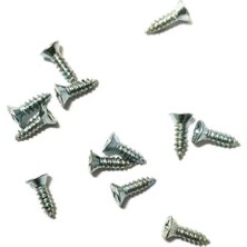 Raftan Topla Klips, Menteşe, Ayak, Ağaç, Sunta Vidası 2,2x7,5mm - Nikel 1000 Adet