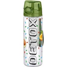 Marsilyan Tutma Saplı Kilitli Kendiliğinden Süzgeçli Kolay Taşınabilir Detoks Sporcu Diyet Matarası (4887)