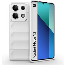 Raftan Topla Xiaomi Redmi Note 13 4g Kılıf Optimum Silikon - Krem