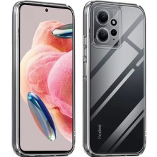 Raftan Topla Xiaomi Redmi Note 12 4g Kılıf Lüx Şeffaf Silikon