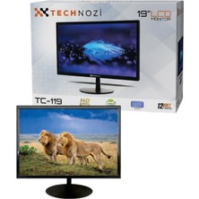 Technozi 19'' Inc 12V Dvr/nvr Kamera Kayıt Cihazı Monitörü