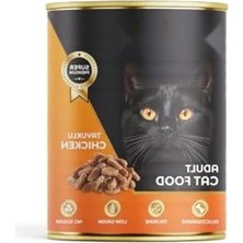 Esranın Dünyası Tavuk Etli Düşük Tahıllı Konserve Kedi Maması, 400 Gram