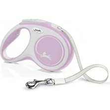 Esranın Dünyası Pembe Renk, M Beden 5mt Şerit Tasma