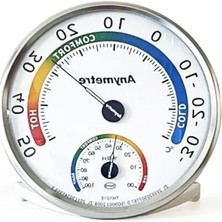 Esranın Dünyası Pratik Termometre Higrometre Nem Ölçer, Siyah