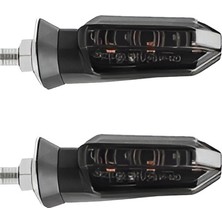 Carub Füme Cam Sarı LED Sinyal