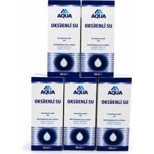 Bozkar Medikal Bozkarmedikal Oksijenli Su 100 ml - %3 Hidrojen Peroksit 100 ml | Dezenfektan & Antiseptik Çözüm 5 Adet