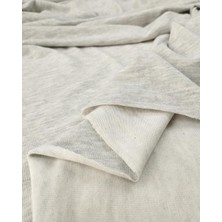 Kumaş Parça Gri Renkte Örme Kumaş 105X190CM