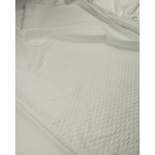 Kumaş Parça Ekru Renkte Örme Kumaş 180X105CM