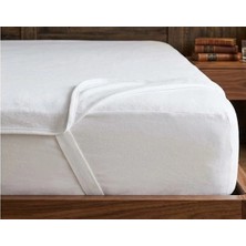Biçomi Bicomi Pamuklu Sıvı Geçirmez Tek Kişilik Alez – Nefes Alan, Kaymaz Köşe Lastikli Yatak Koruyucu (100X200 Cm)