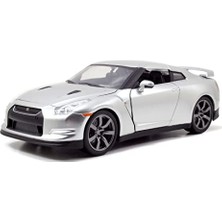 Jada, 253203082, Hızlı ve Öfkeli, Lisanslı, 2009 Nissan Gt-R 1:24, 19 Cm, Die-Cast (Metal), Açılabilen Parçalar